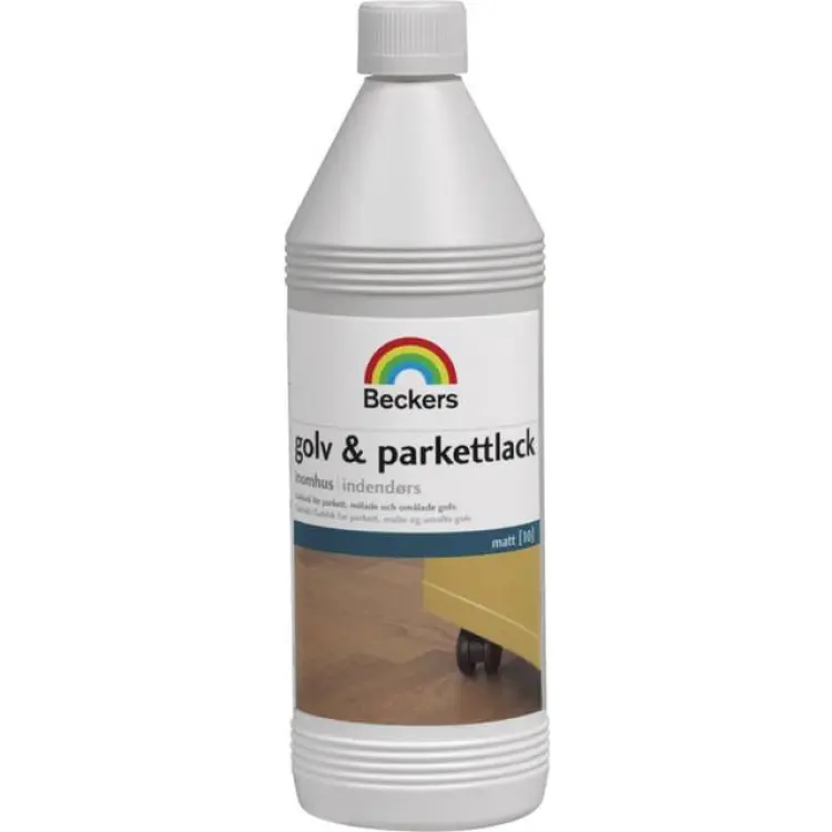 Beckers Golv & Parkettlack Halvmatt 1 L