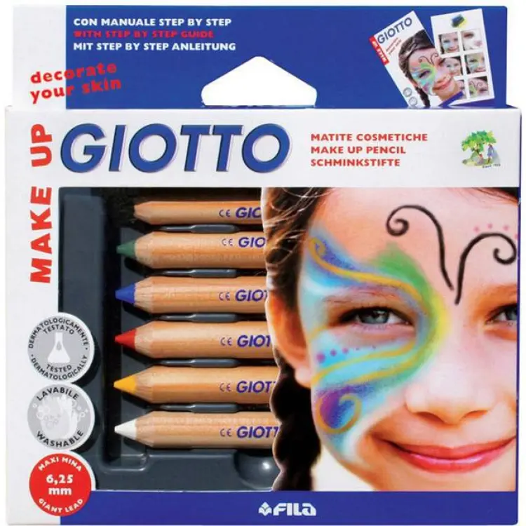 Giotto Make Up Pencils 6 st