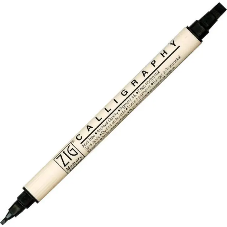 Zig Memory System kalligrafipenna dubbelspets