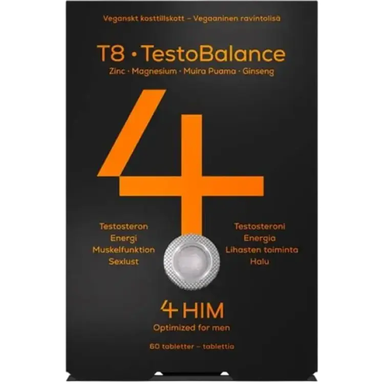 4 Him T8 TestoBalance 60 st