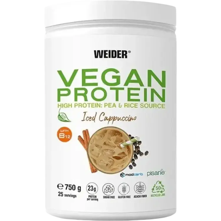 Weider Vegan Protein Iced Cappuccino 750g