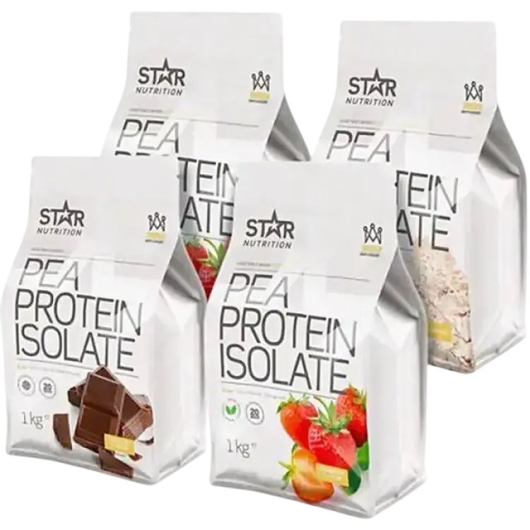 Star Nutrition Pea Protein Isolate Banana Chocolate 1kg 4 st