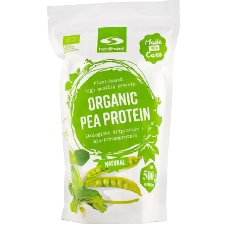 Healthwell Ärtprotein EKO, 500