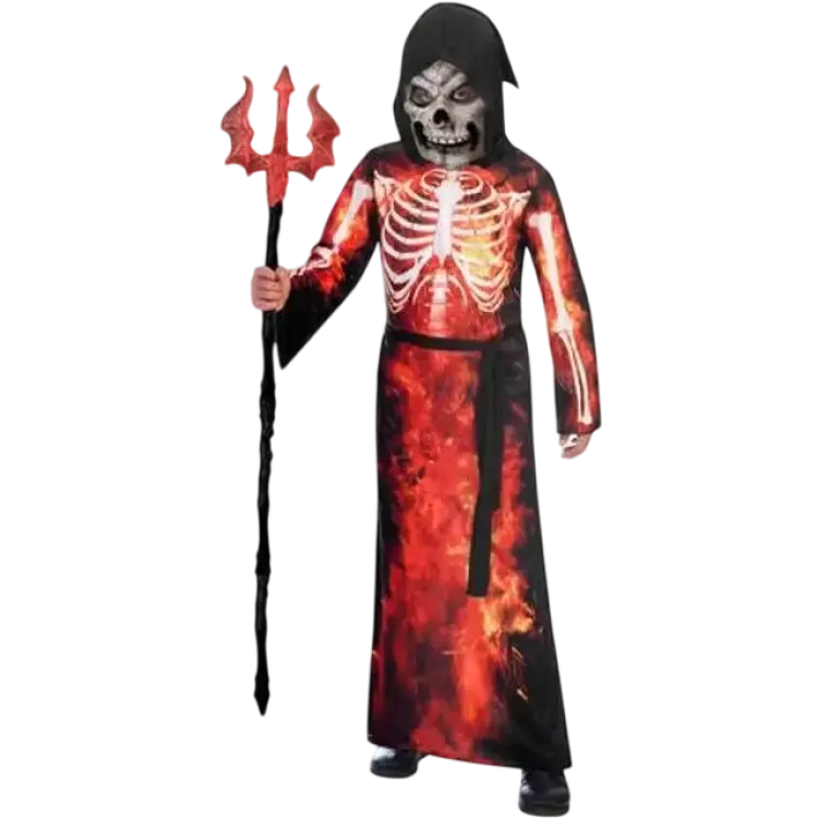 Amscan Fiery Red Reaper Costume