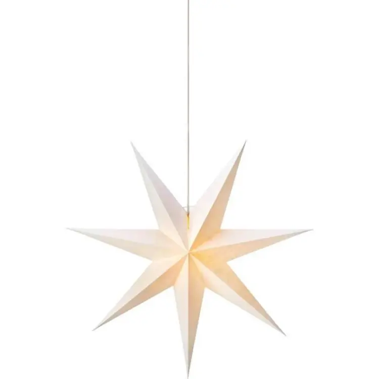 Markslöjd Livia 75 cm - Vit Julstjärna