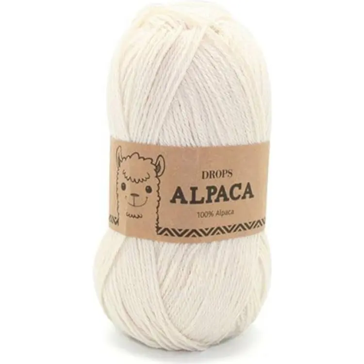 Drops Design Alpaca Uni Colour Natur 167m