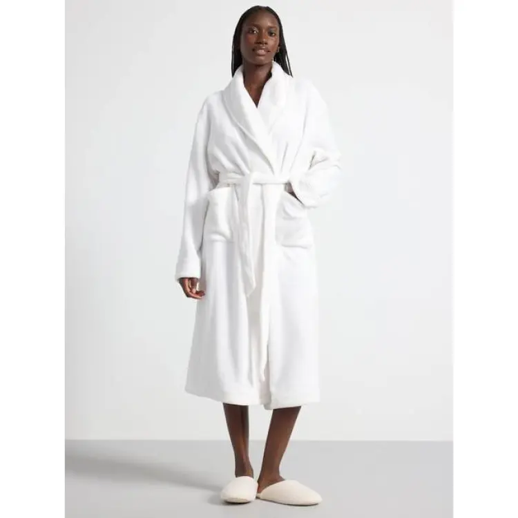 Lindex Fleece Morgonrock