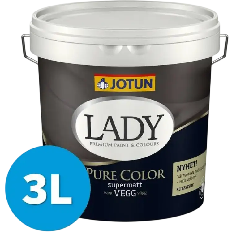 Jotun Lady Pure Color Väggfärg 3L