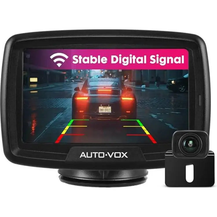 Auto-Vox S-2 digital trådlös backkamerasats