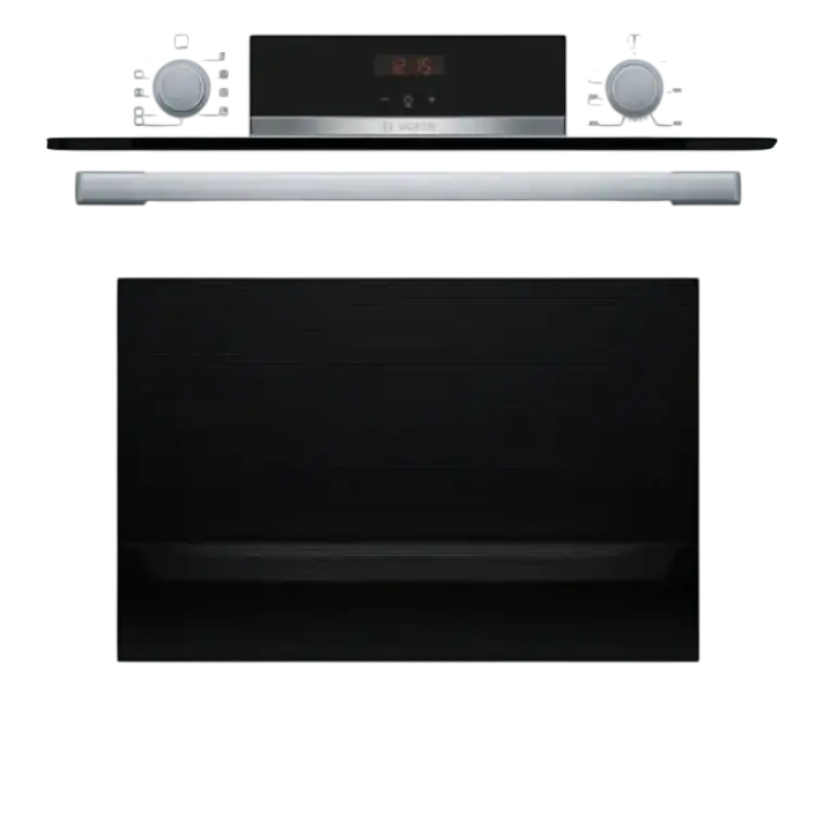 Bosch Serie 4 Inbyggnadsugn HBA534BW3 Rostfritt stål, Vit