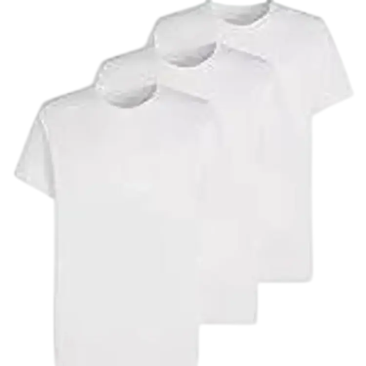 Calvin Klein Classic Fit Crewneck T-shirt 3-pack - White