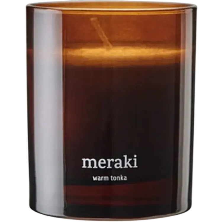Meraki Dark Wood Doftljus