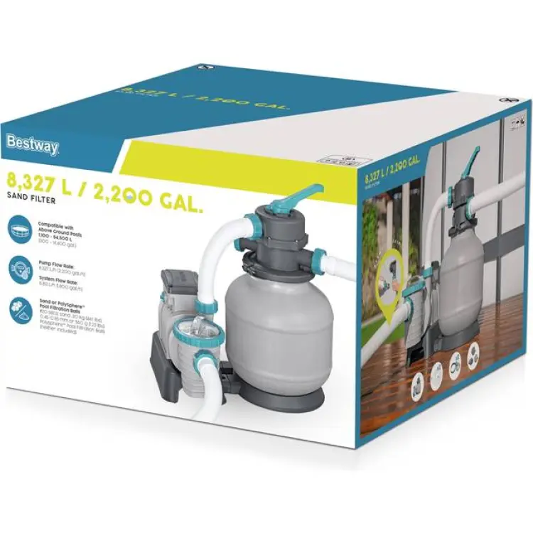 Bestway Sandfilterpump 6,056 L
