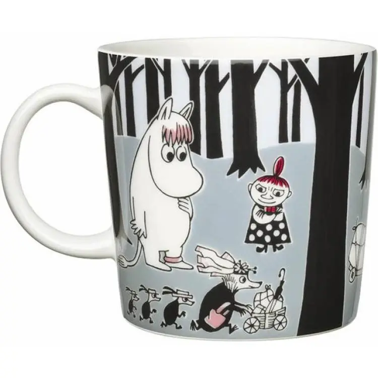 Arabia Mumin mugg 30 cl Flytten