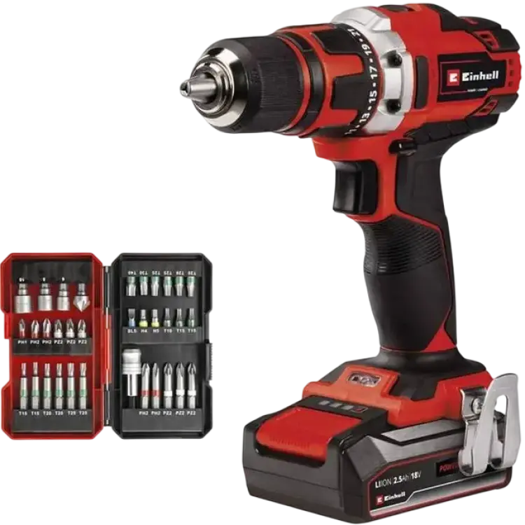 Einhell Akku-Bohrschrauber Te-CD 18 40 Li 18 Volt Rot