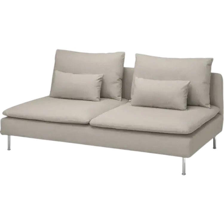IKEA SÖDERHAMN 3-sits sektion Soffa 3-sits