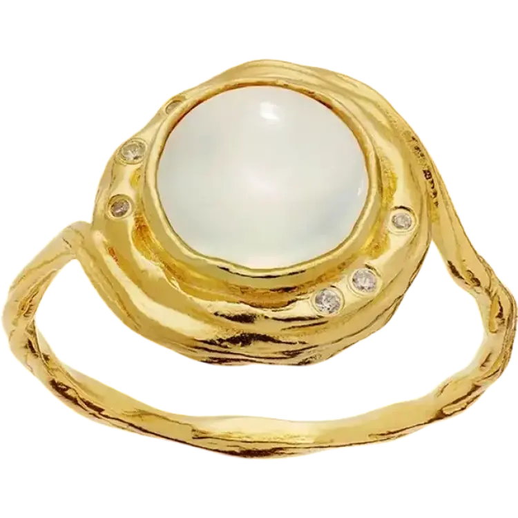 Maanesten Zahra Ring - Förgyllt 925 Sterling Silver