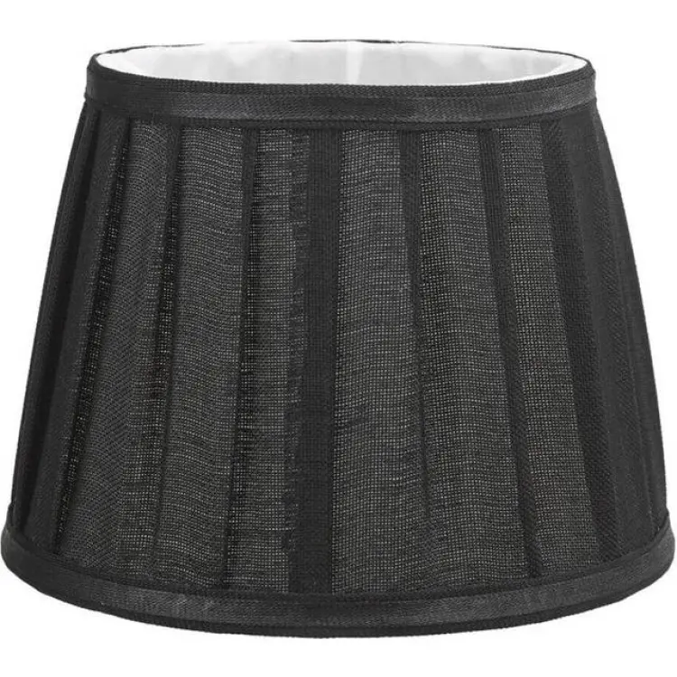 Oriva Emily Plisserad Ø20 cm Svart Lampskärm