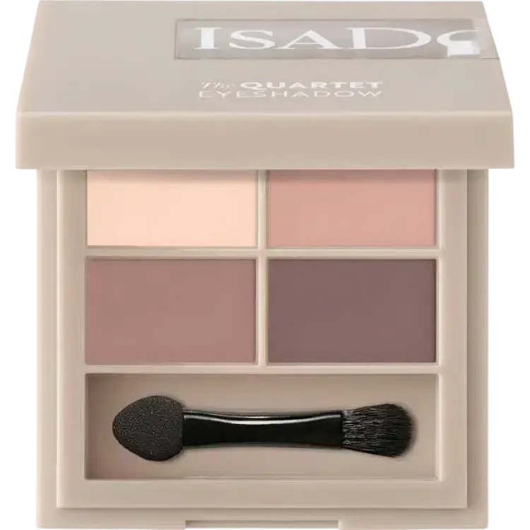 Isadora The Eyeshadow Quartet 01 Muddy Nudes