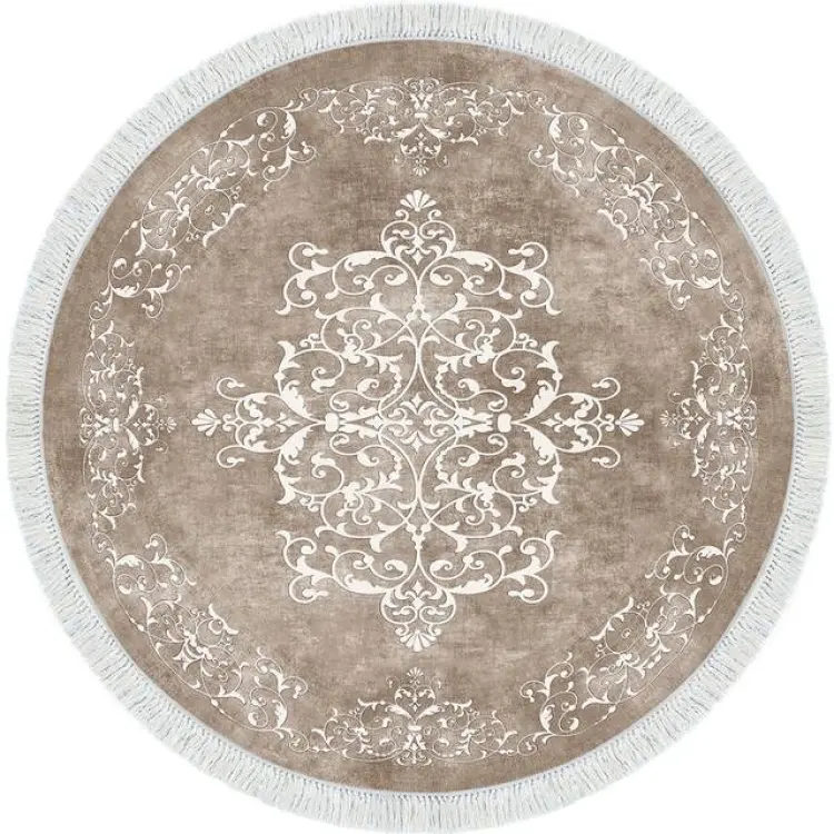 Linento Beige Hallmatta 100x100 cm Beige Beige cm