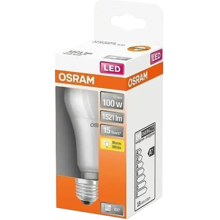 Osram LED Star Clas A 100 FR LED Lamps 2700K 13W E27