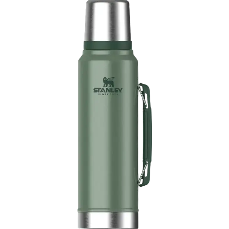 Stanley Classic Legendary Hammertone Green Termos 1L