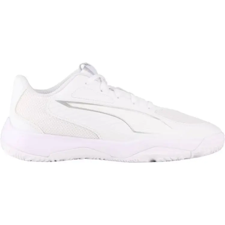 Puma Accelerate Jr 4 Inomhusskor - White Silver