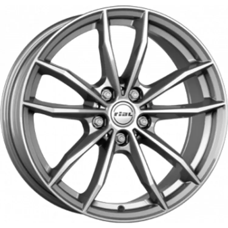 Rial X12 Metal Grey 7x17 5/112 ET45 CB57.1