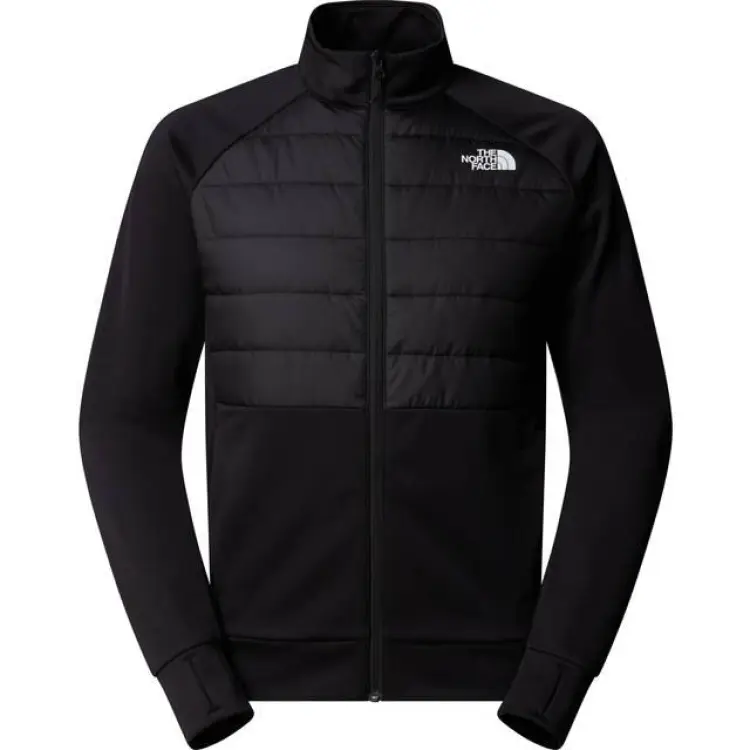 The North Face Reaxion 2.0 Hybrid Full Zip Jacket - Black Heather