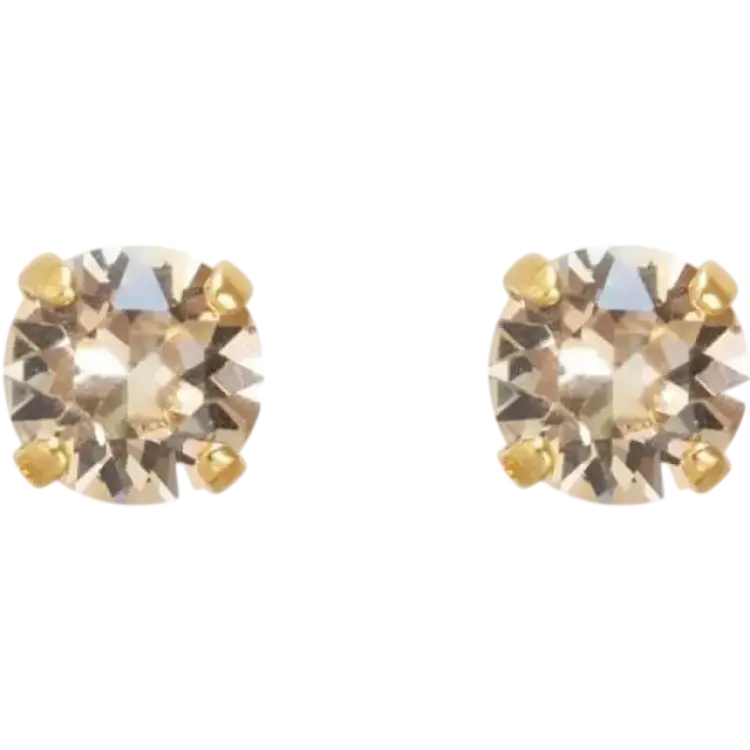 Caroline Svedbom Classic Stud - Gold/Silk