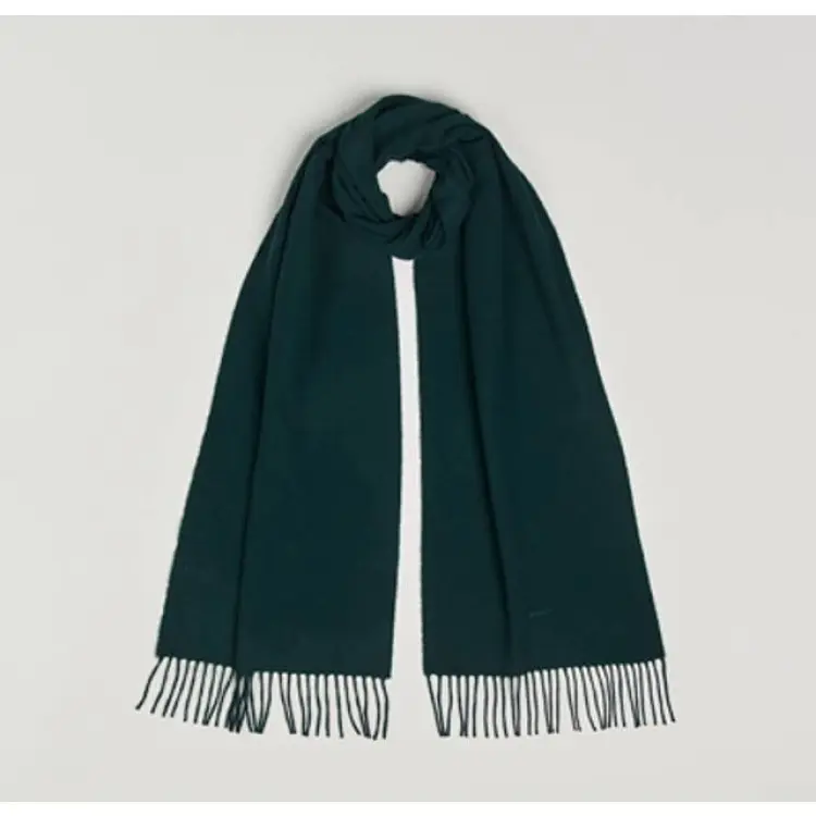 Gant Wool Scarf Tartan - Green