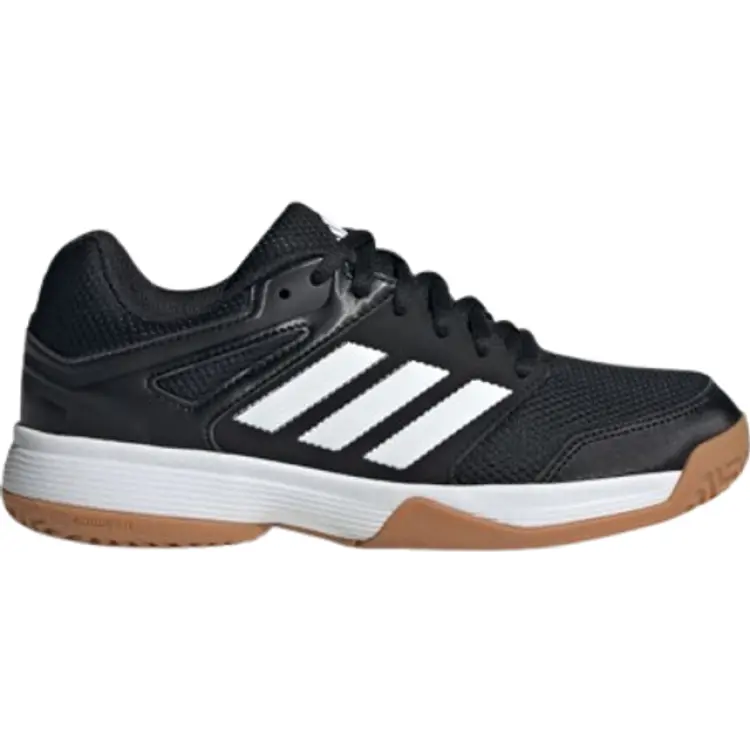adidas Speedcourt Indoor Skor Core Black Cloud White Gum 1/3