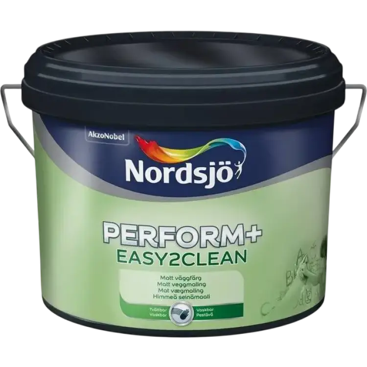 Nordsjö Perform+ Väggfärg Vit 10L