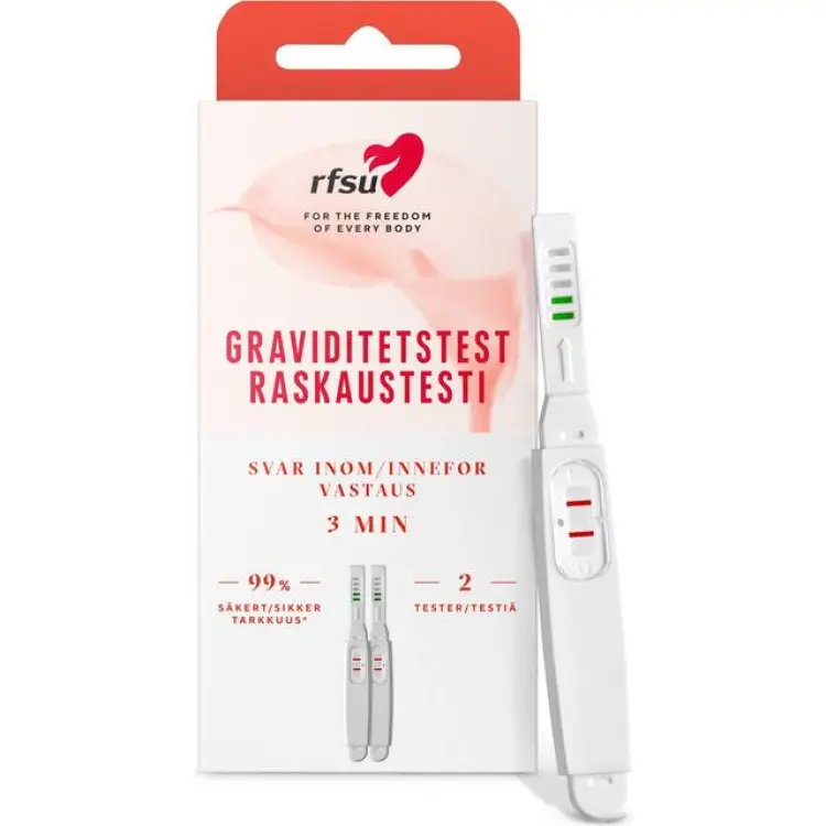 RFSU Graviditetstest Stav 2 St