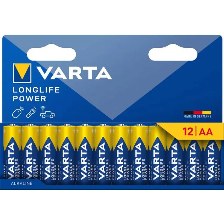 Varta Longlife Power AA 12-pack