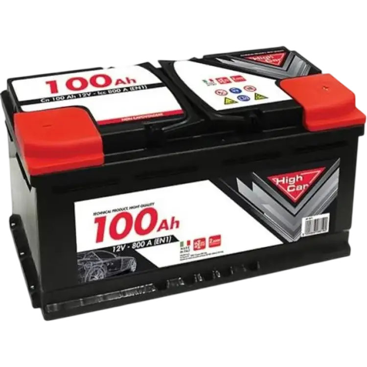High L5 Bilbatteri 100AH 800A