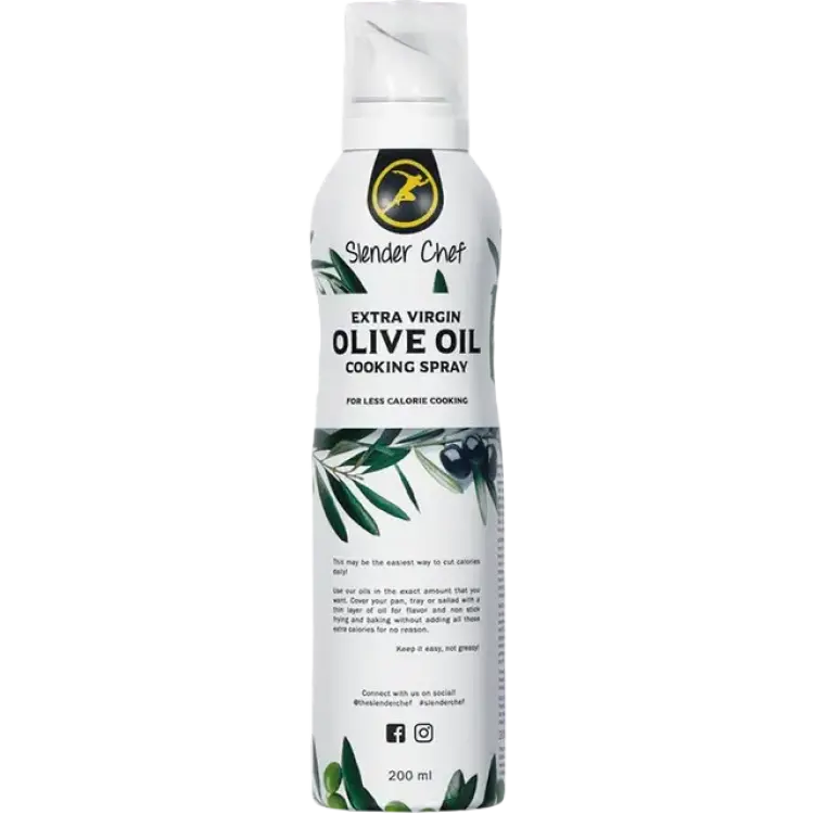 Slender Chef Extra Virgin Olive Oil Cooking Spray 20cl 1pack