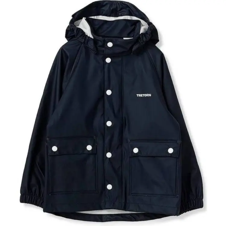 Tretorn Kid's Wings Raincoat - Navy (475660080)