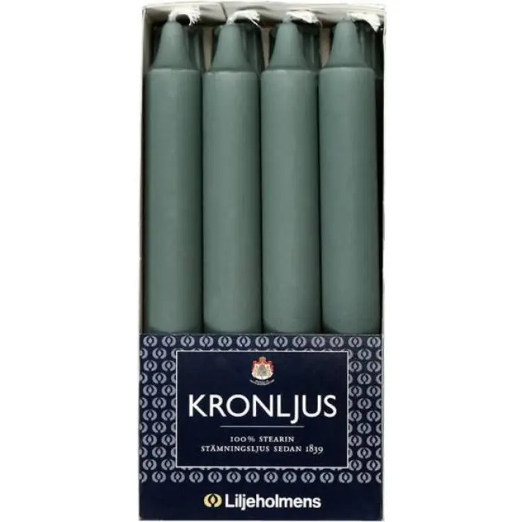 Liljeholmens kronljus vit 20 cm 8-pack