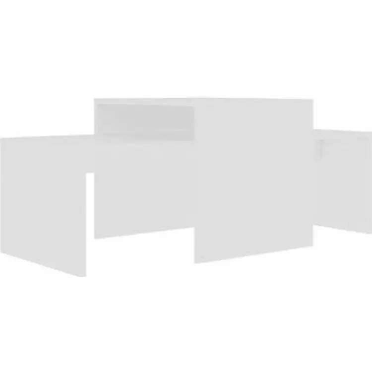 vidaXL Soffbord set betonggrå 100x48x40 cm (2 bord)