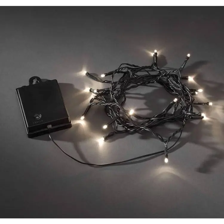 Konstsmide 3728-100 Ljusslinga 80 LED Batteri Timer
