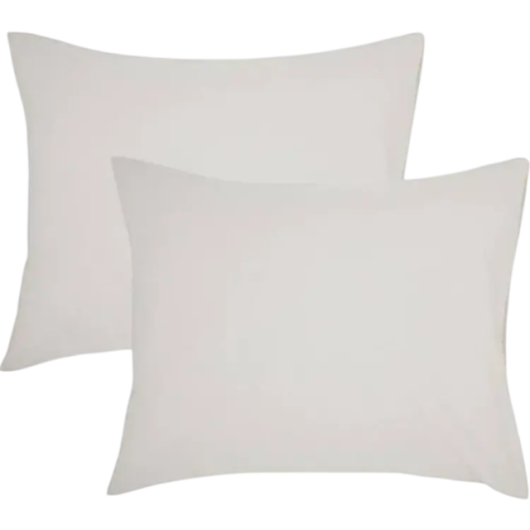 Borganäs Örngott Basic 2-Skaft Örngott Natur, Beige (60x50cm)