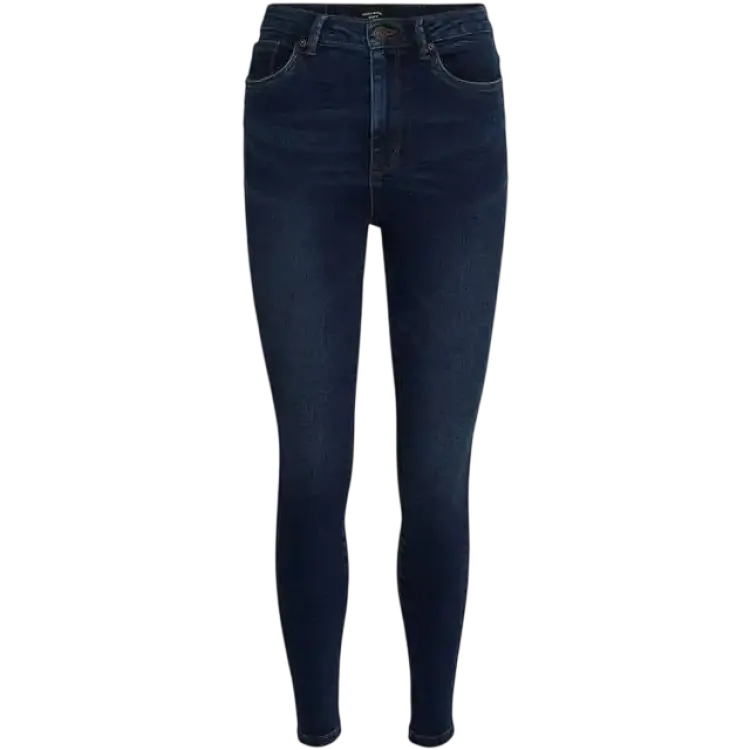 Vero Moda Sophia High Waist Skinny Fit Jeans - Blue/Dark Blue Denim