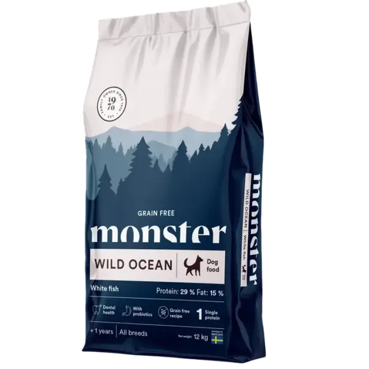 Monster Grain Free Wild Ocean 12kg