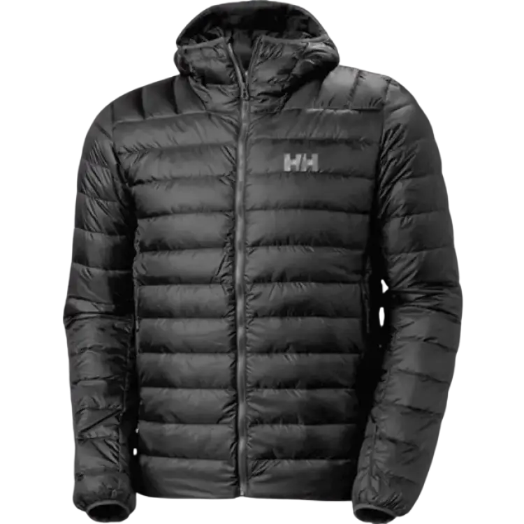 Helly Hansen Men's Verglas Hooded Down Jacket 2.0 - Black