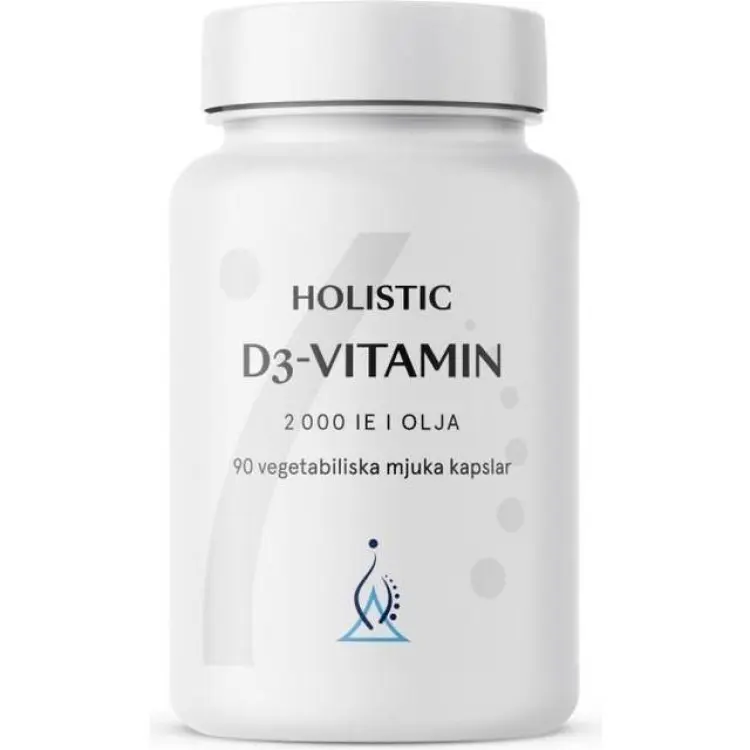 Holistic D3-Vitamin 2000 IE 90 st