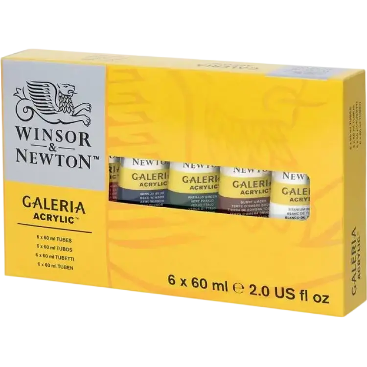 Winsor & Newton Galeria Acrylic Set 6x60ml