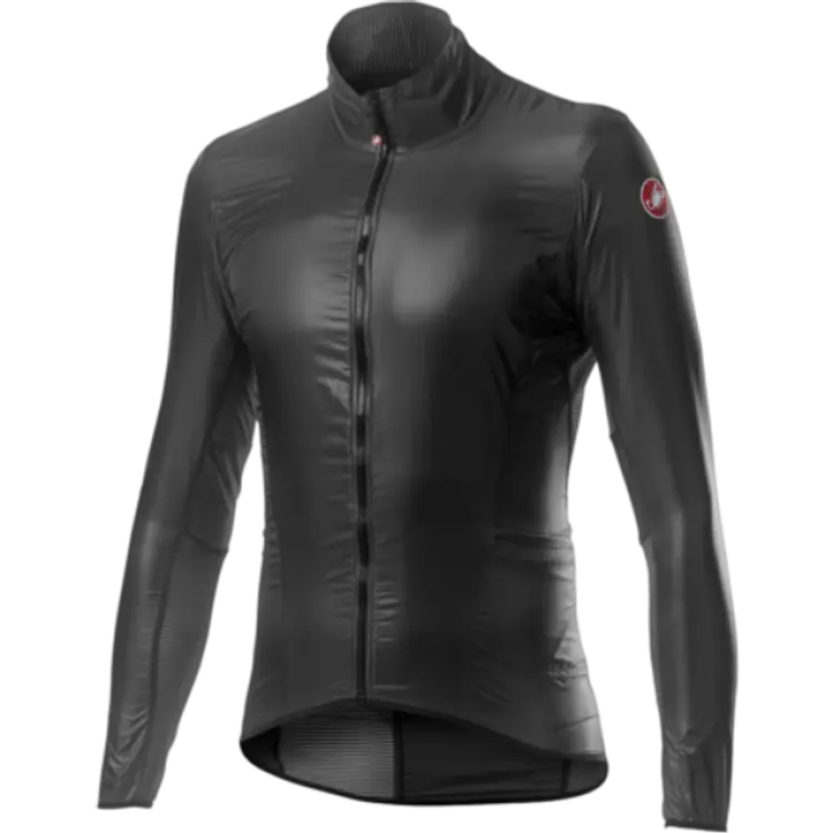 Castelli Men's Aria Shell Jacket - Dark Grey