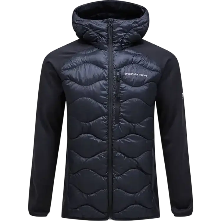 Peak Performance Helium Down Hybrid Hood - Black
