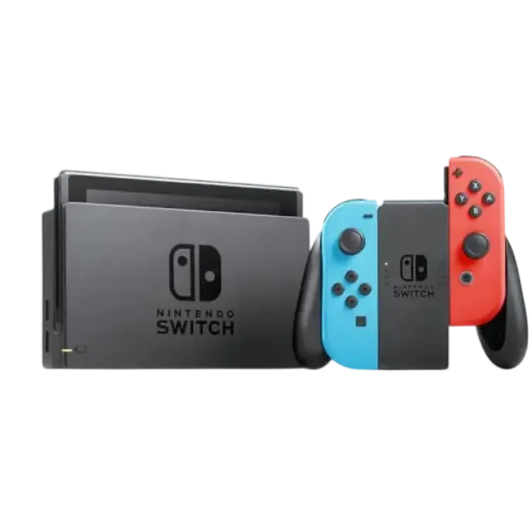 Nintendo Switch Neon Blue + Neon Red Joy-Con 2019